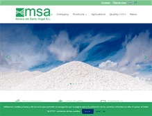 Tablet Screenshot of msa-sl.com
